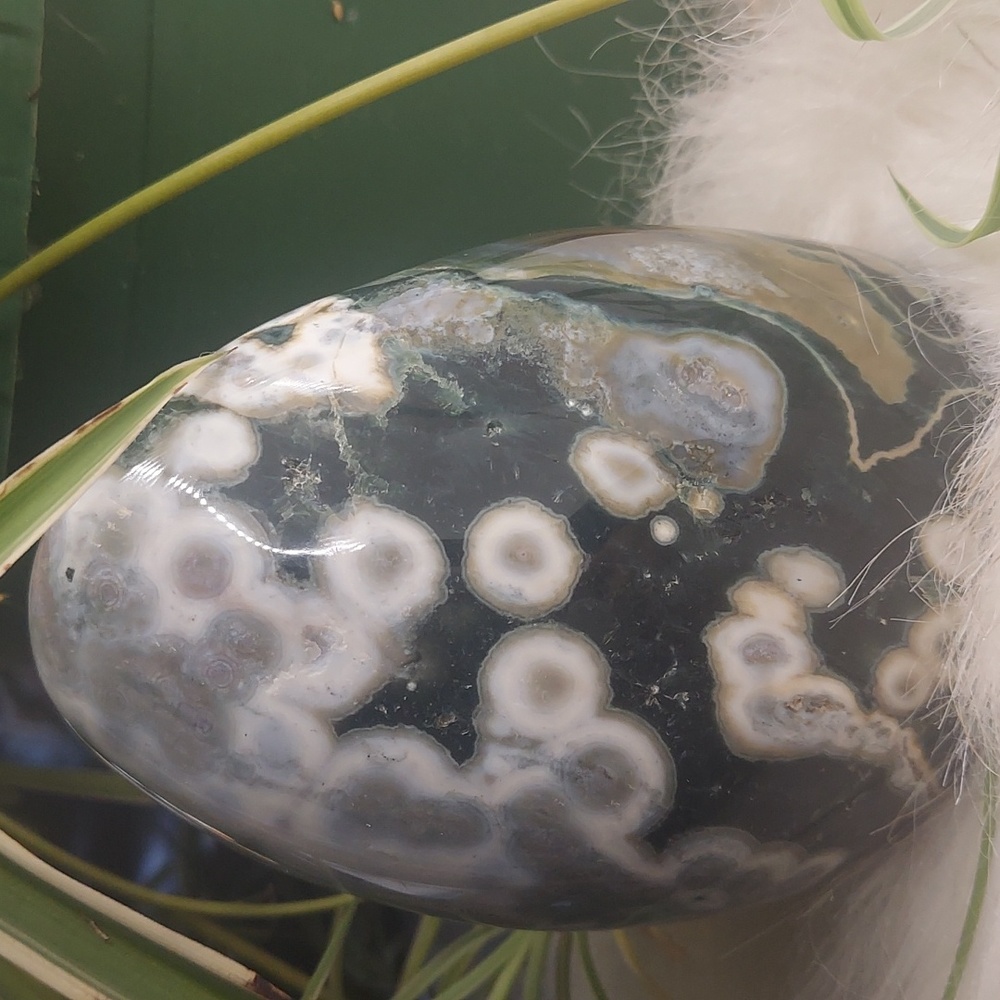Orbital Crystal Healing Ocean Jasper